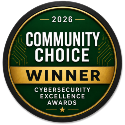 2026 Cybersecurity Excellence Awards Community Choice Winner 徽章
